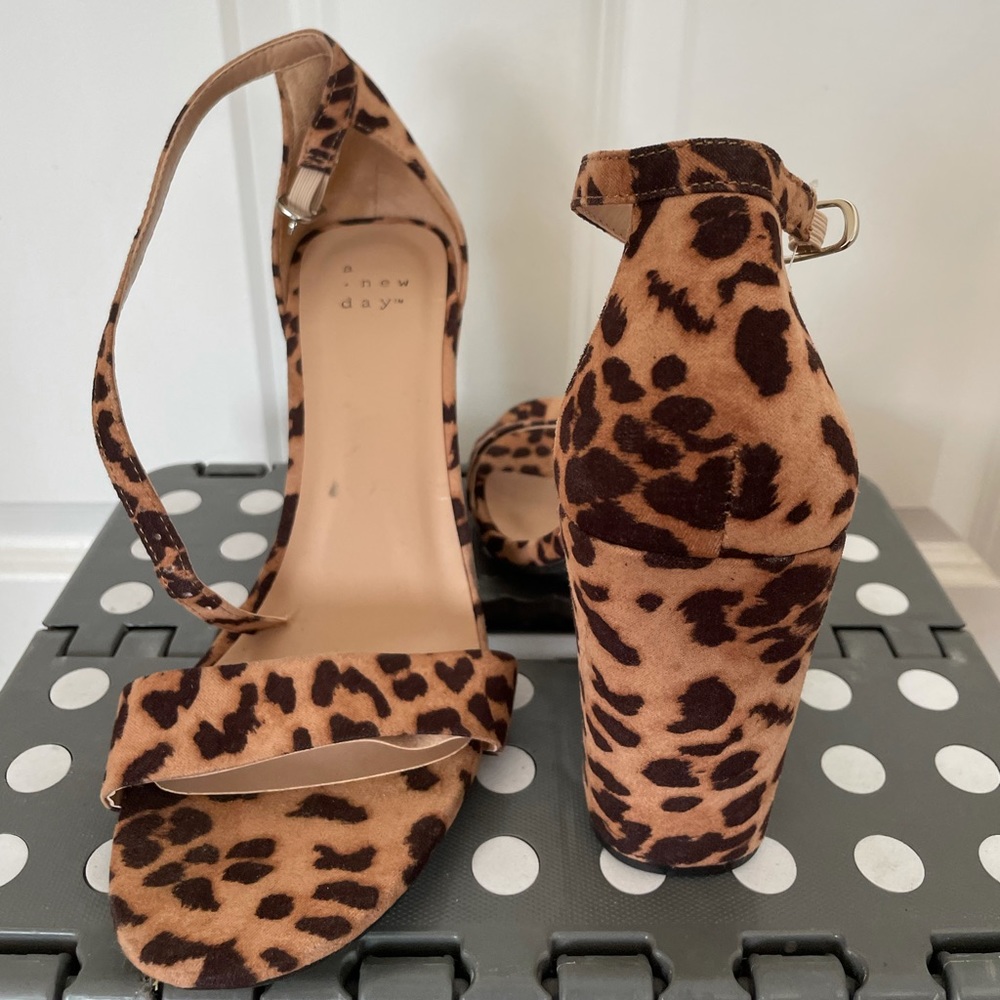 A new day cheetah heels